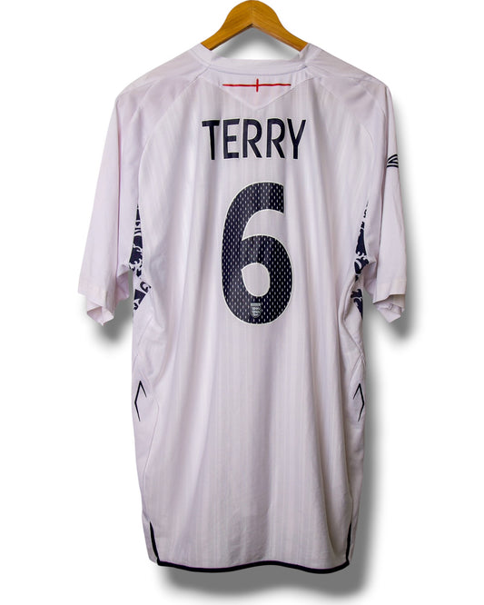 Engeland 2008 Thuis Shirt Terry #6 (XXL)