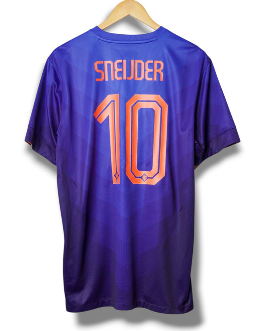 Nederland 2014 Uit Shirt Sneijder #10 (L)
