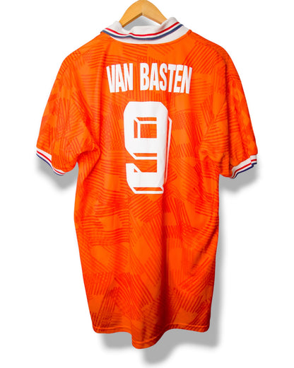 Netherlands 1992 Home Shirt Shirt Van Basten #9 (XL)