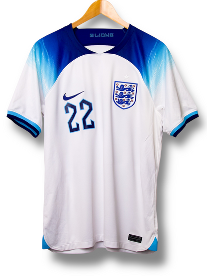 Engeland 2022 Thuis Shirt Bellingham #22 (M)