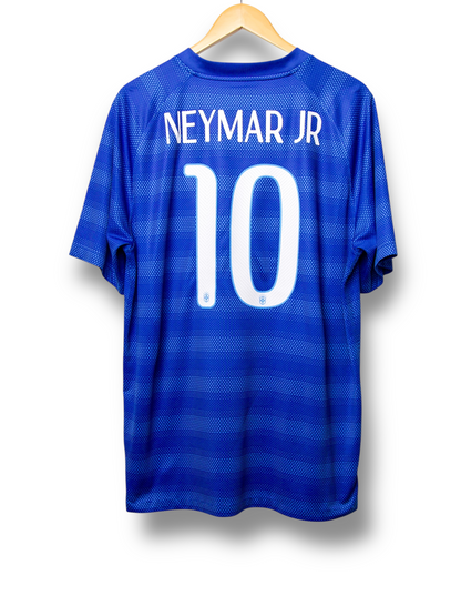 Brazilie 2014 Uit Shirt Neymar #10 (XL)