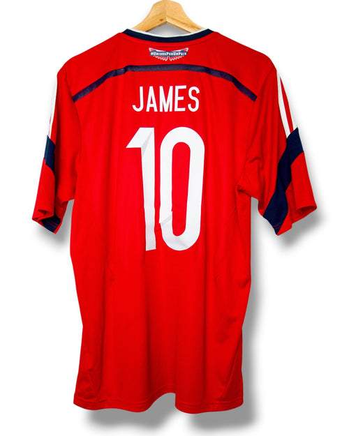 Colombia 2014 Uit Shirt James #10 (M)