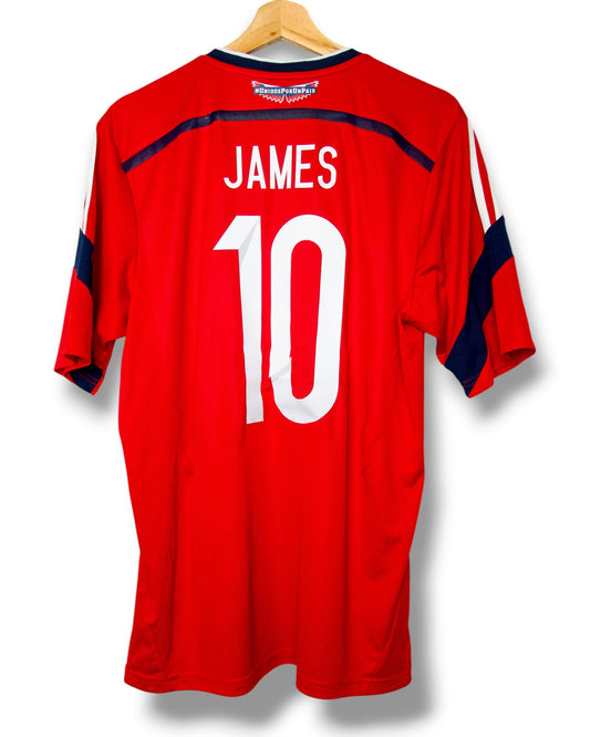 Colombia 2014 Uit Shirt James #10 (M)