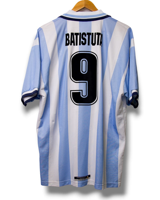 Argentinie 1999 Thuis Shirt Batistuta #9 (XL)
