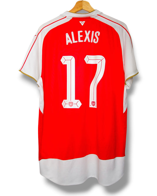 Arsenal 2015/2016 Thuis Shirt Alexis #17 (XL)