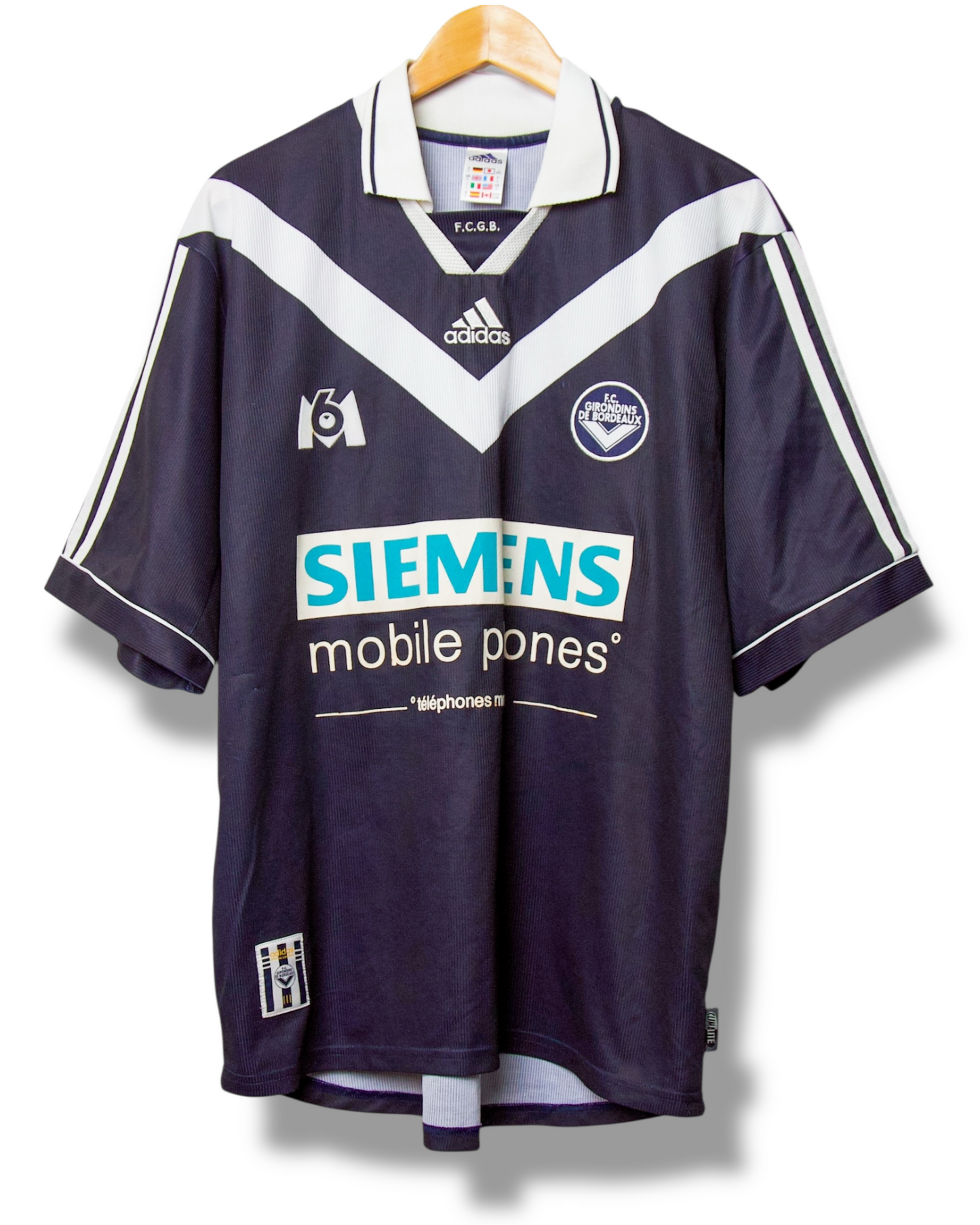 Bordeaux 2000/2001 Thuis Shirt (L)