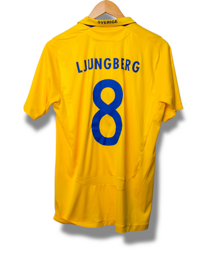 Zweden 2009 Thuis Shirt Ljungberg #8 (S)