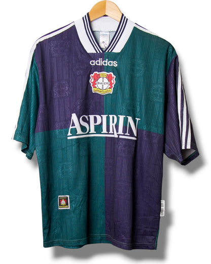Bayer Leverkusen 1997/1998 Uit Shirt (M)