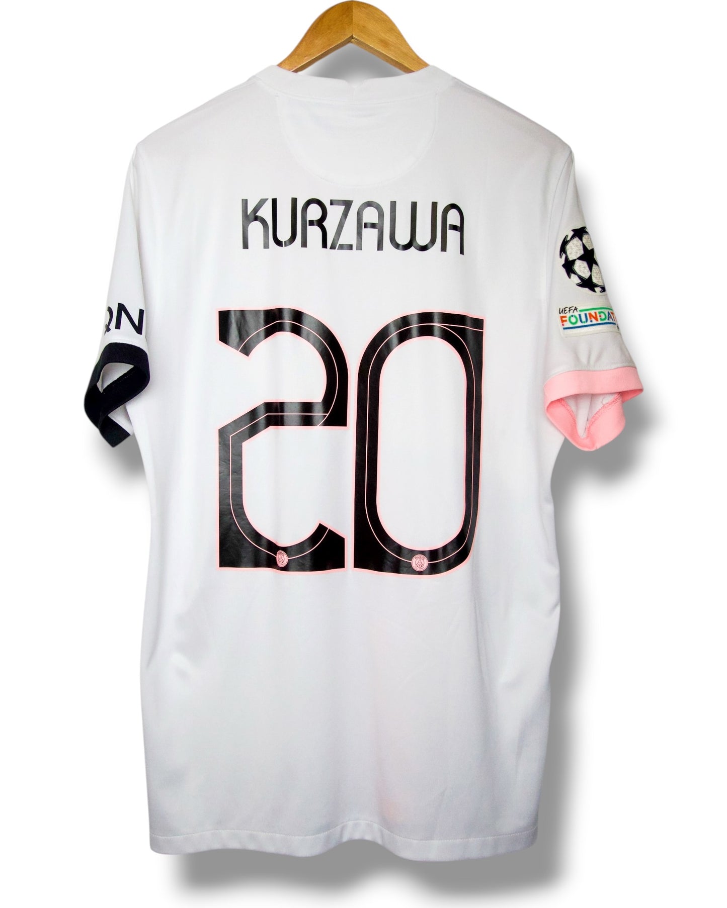 PSG 2021/2022 Uit Shirt Kurzawa #20 (L)