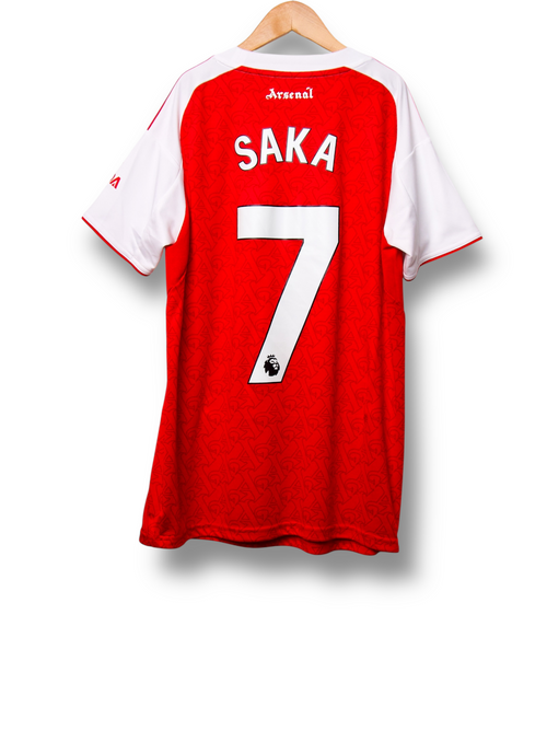 Arsenal 2025/2026 Thuis Shirt Dames Saka #7 (S)