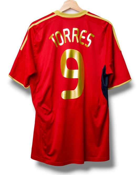Spanje 2009 Thuis Shirt Torres #9 (M)
