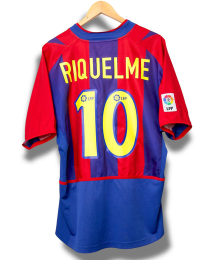 Barcelona 2002/2003 Thuis Shirt Riquelme #10 (L)