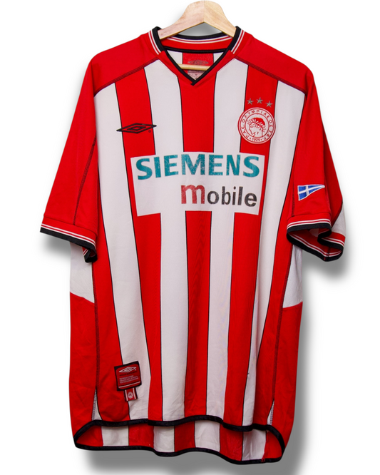 Olympiacos 2002/2003 Thuis Shirt (XL)