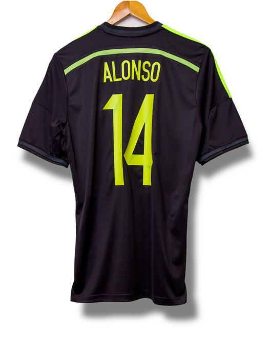 Spanje 2014 Uit Shirt Alonso #14 (M)