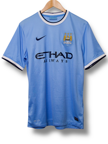 Manchester City 2013/2014 Thuis Shirt Silva #21 (M)