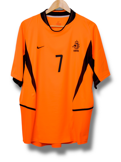 Nederland 2002 Thuis Shirt Seedorf #7 (L)