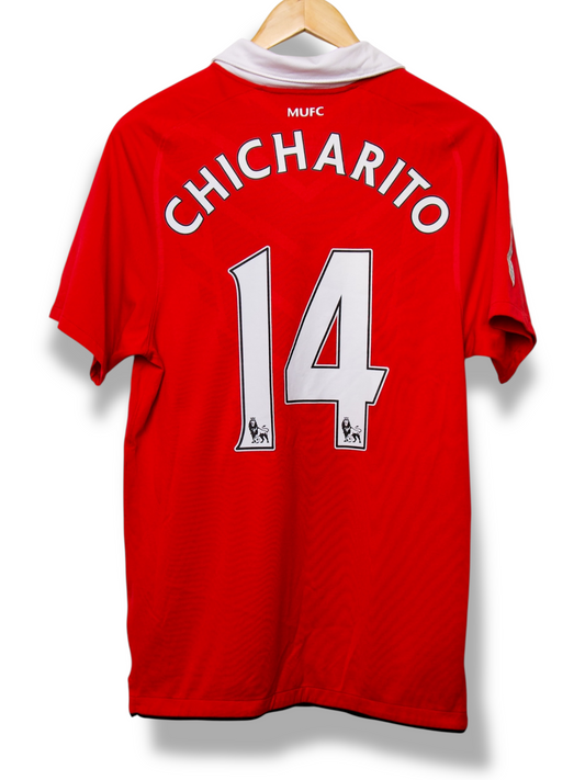 Manchester United 2010/2011 Thuis Shirt Chicharito #14 (S)