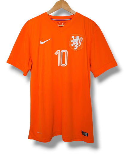 Nederland 2014 Thuis Shirt Sneijder #10 (L)
