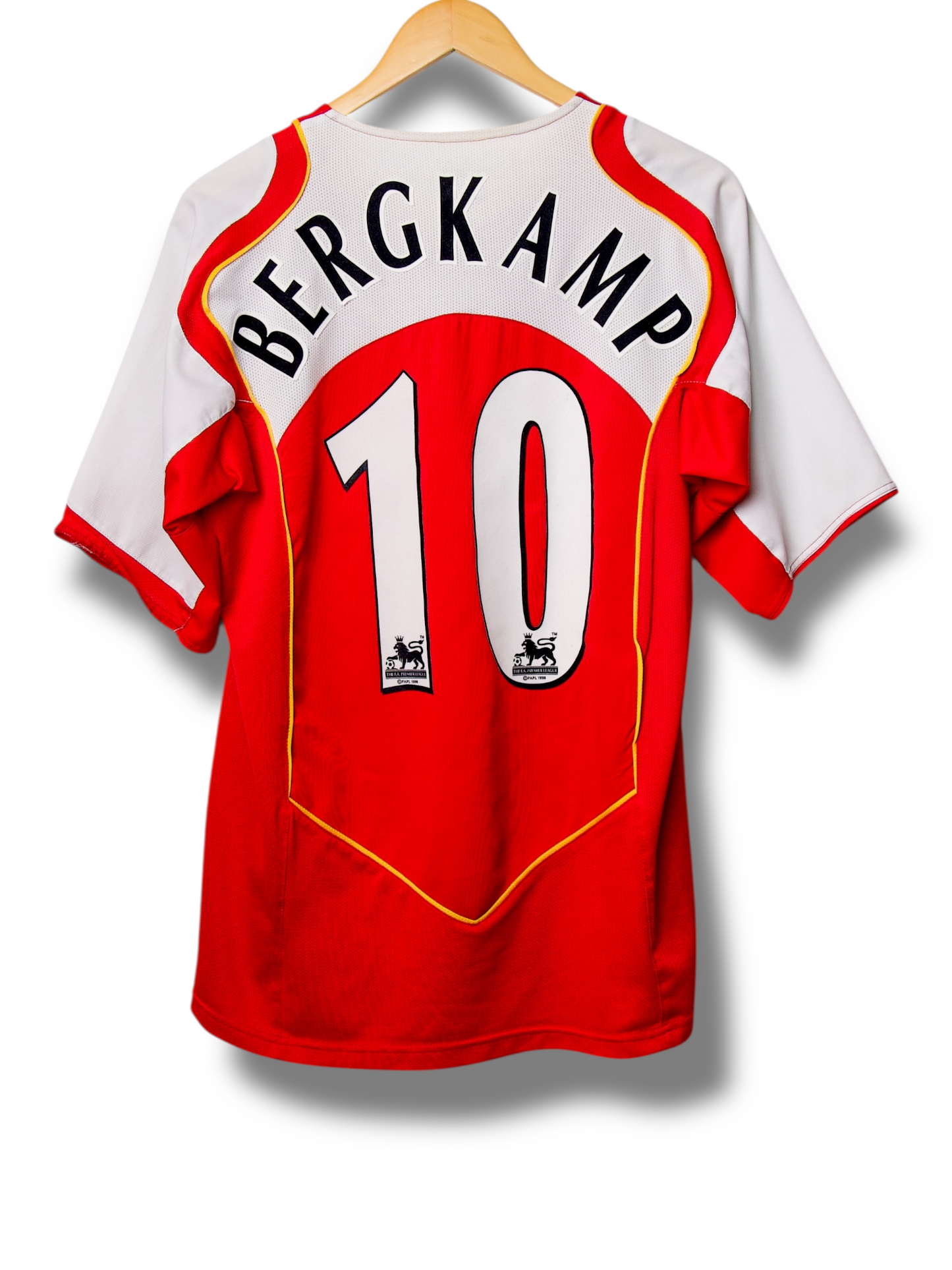 Arsenal 2004/2006 Thuis Shirt Bergkamp #10 (M)