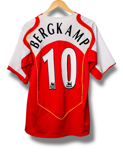 Arsenal 2004/2006 Thuis Shirt Bergkamp #10 (M)