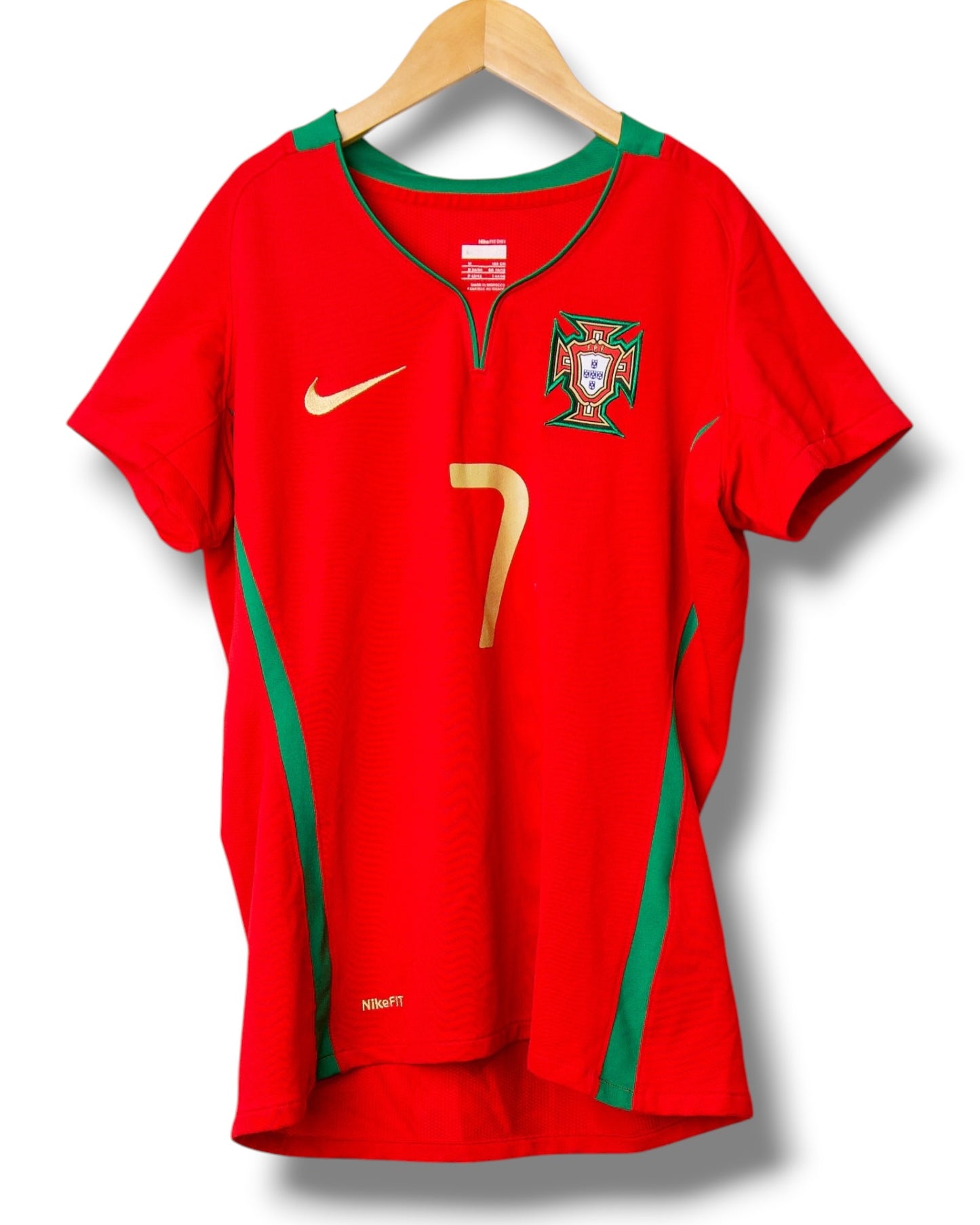 Portugal 2008 Thuis Dames Shirt Ronaldo #7 (M)