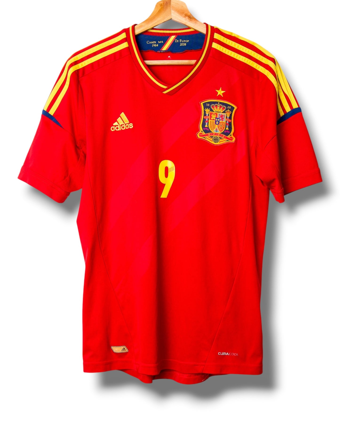 Spanje 2012 Thuis Shirt Torres #9 (M)