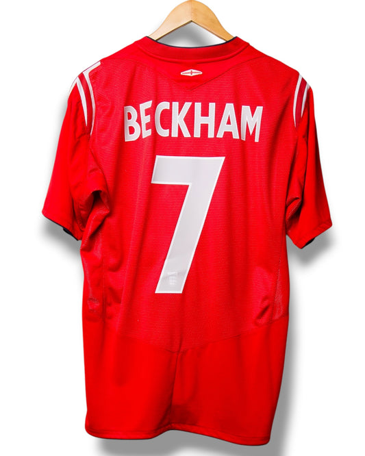 Engeland 2006 Thuis Shirt Beckham #7 (XL)