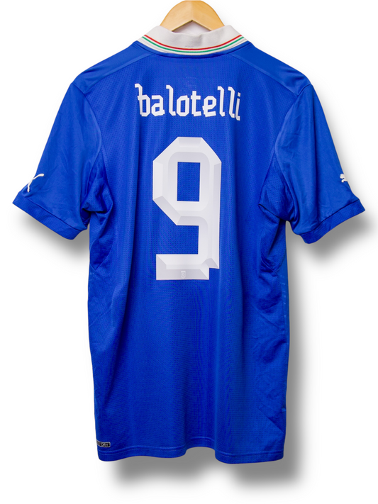 Italie 2012 Thuis Shirt Balotelli #9 (L)