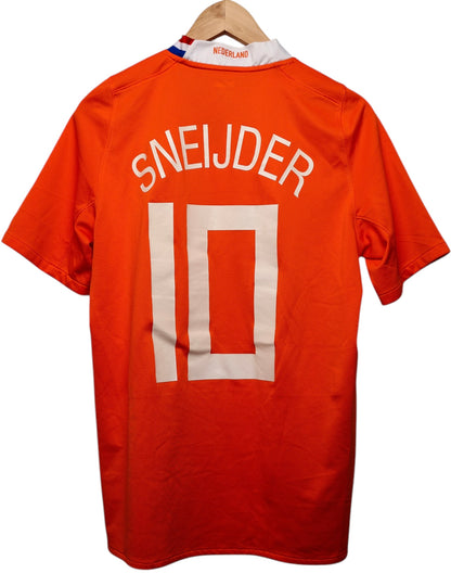 Nederland 2008 Thuis Shirt Sneijder #10 (S)