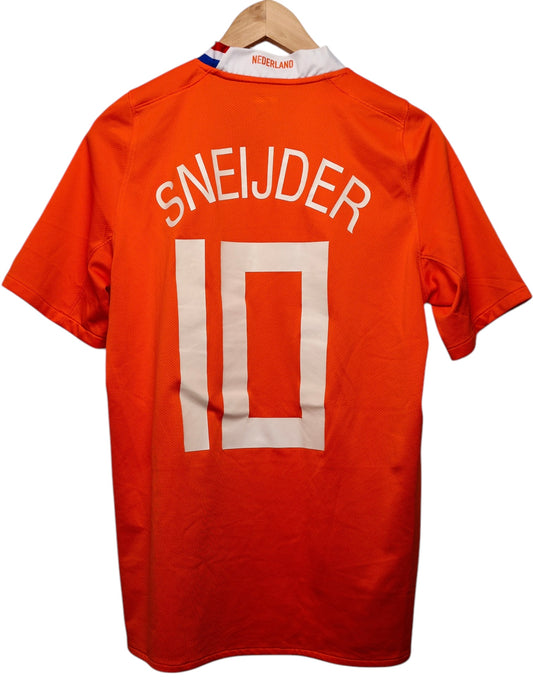 Nederland 2008 Thuis Shirt Sneijder #10 (S)