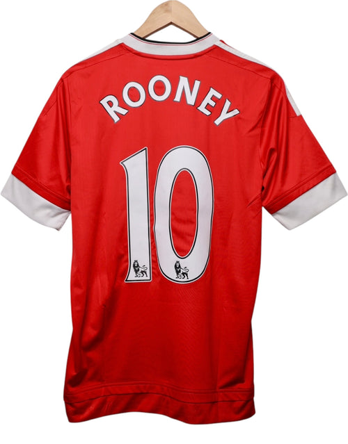 Manchester United 2015/2016 Thuis Shirt (S) Rooney