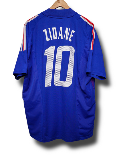 Frankrijk 2002 Thuis Shirt (XL) Zidane