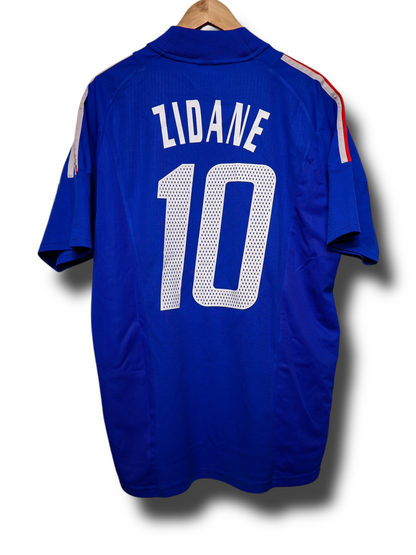 Frankrijk 2002 Thuis Shirt (M) Zidane