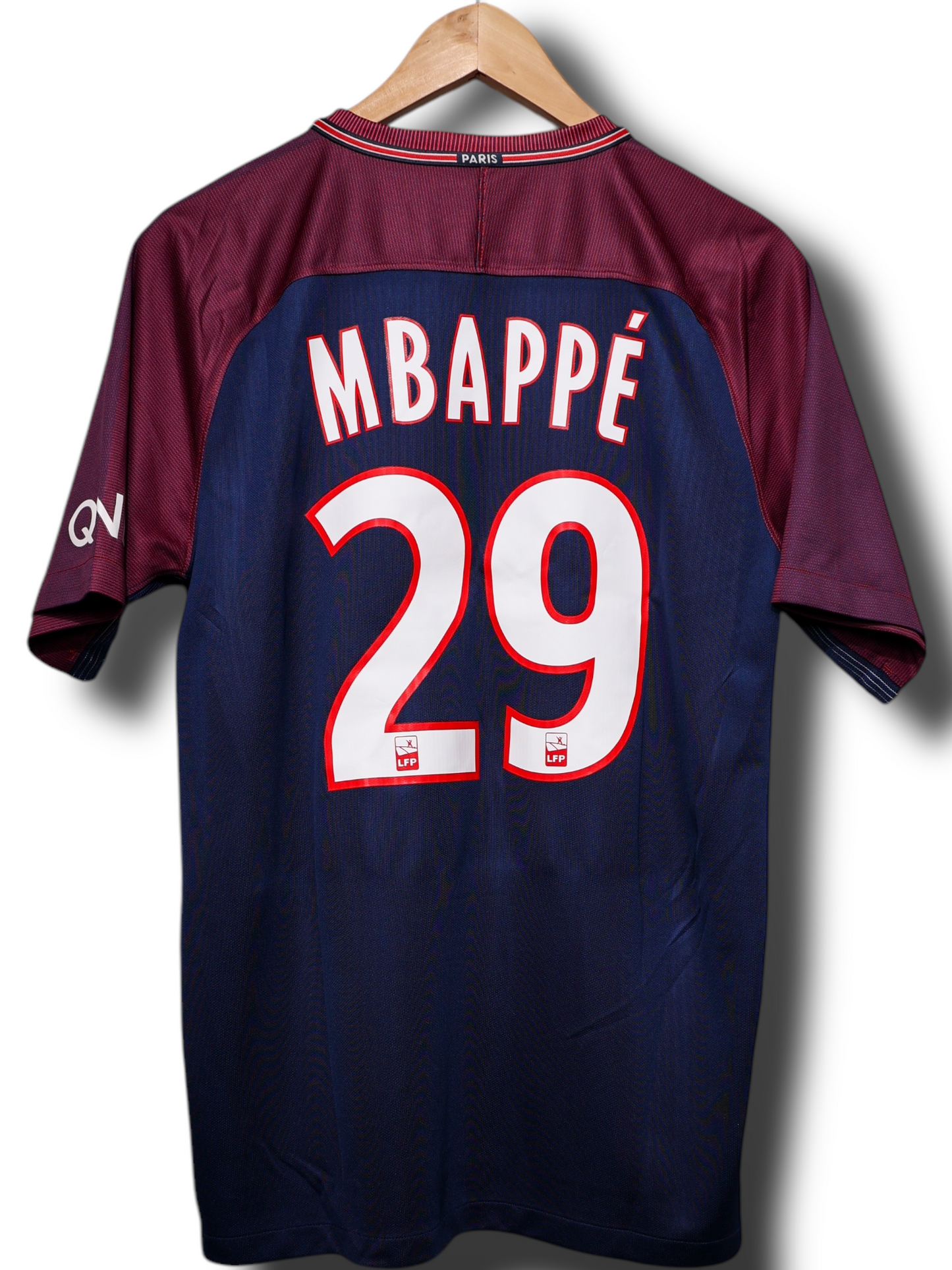 PSG 2017/2018 Thuis Shirt Mbappé #29 (M)