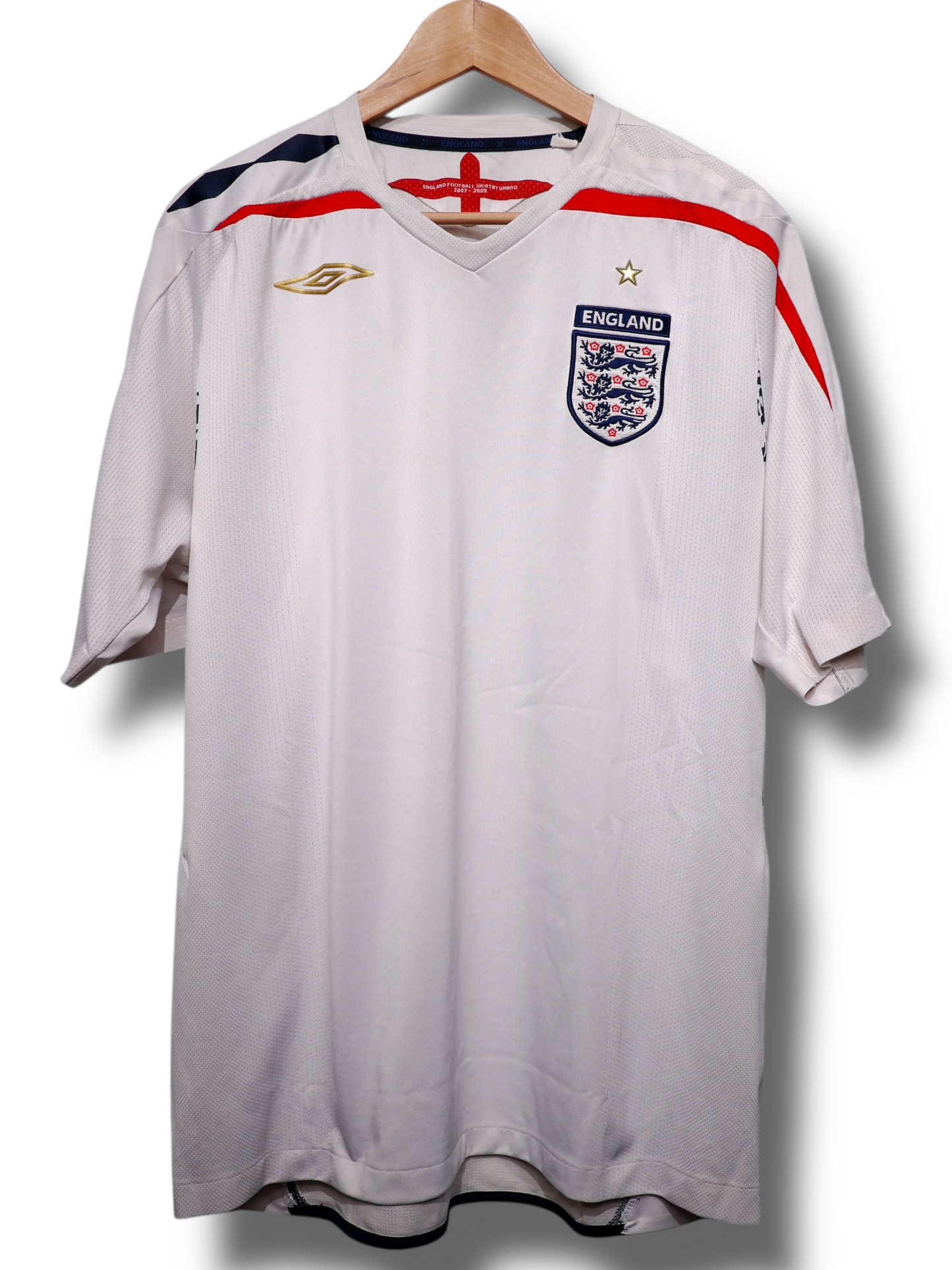 England Home Shirt 2008 (XL)
