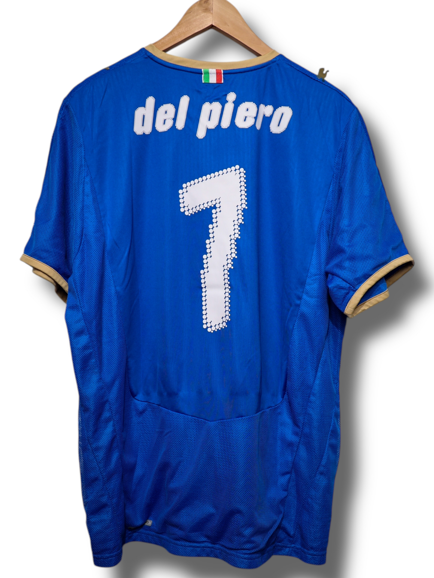 Italy Home Shirt 2007 (L) Del Piero