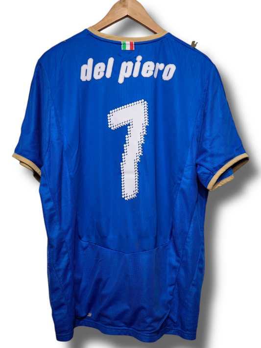 Italy Home Shirt 2007 (L) Del Piero