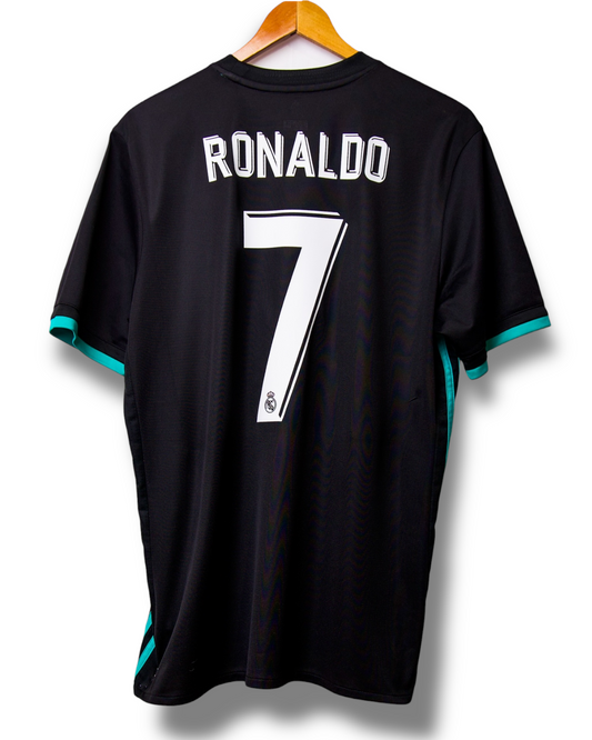 Real Madrid 2017/2018 Uit Shirt Ronaldo #7 (L)