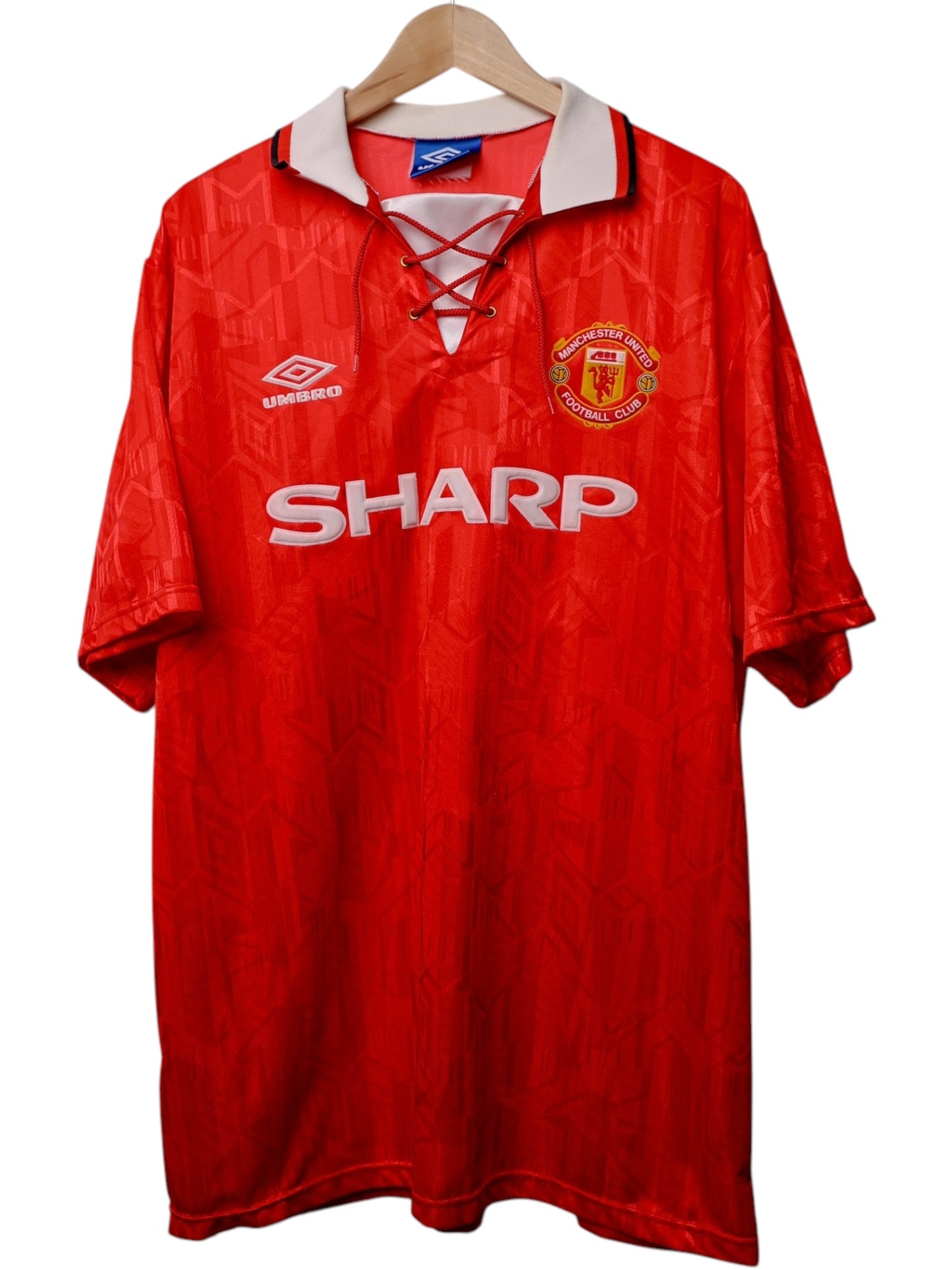 Manchester United 1992 Thuis Shirt (XL)
