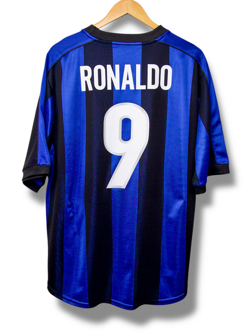 Inter Milan 1999/2000 Thuis Shirt Ronaldo #9 (L)