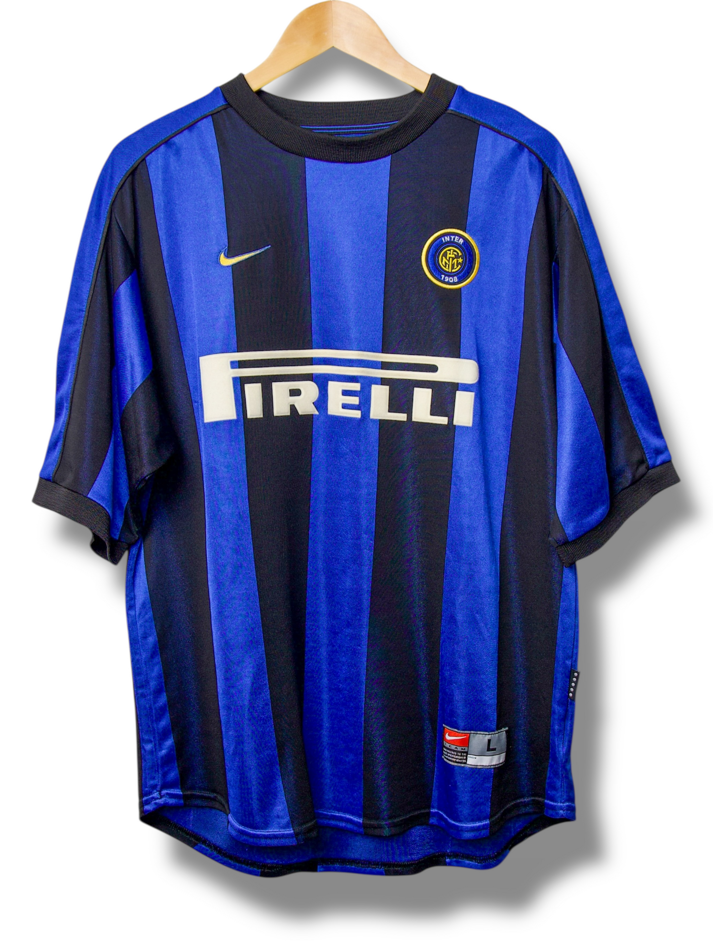Inter Milan 1999/2000 Thuis Shirt Ronaldo #9 (L)