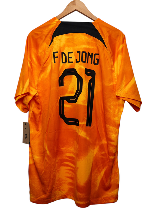 Niederlande Heimtrikot 2022 (XL) Frenkie de Jong
