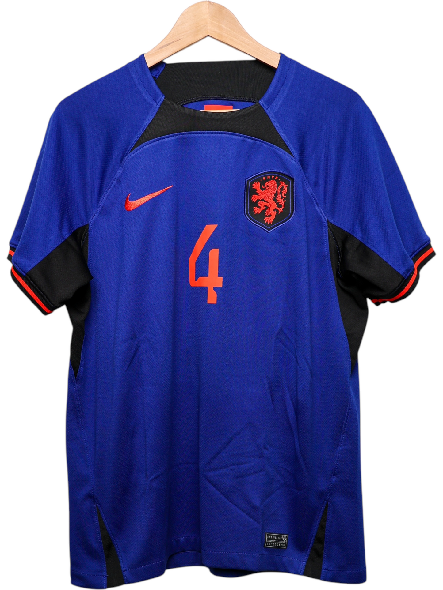 Nederland 2022 Uit Shirt (M) Virgil van Dijk