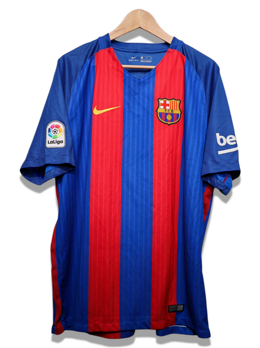Barcelona Home Shirt 2016/2017 (XL)