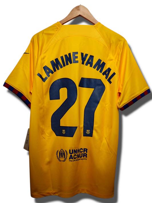 Barcelona 2022/2023 4e Shirt Lamine Yamal #27 (L)