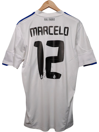 Real Madrid 2010/2011 Thuis Shirt Marcelo #12 (M)