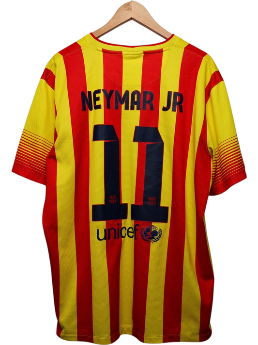 Barcelona 2013/2014 Uit Shirt Neymar #11 (XL)