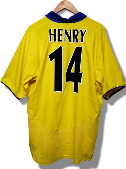 Arsenal 2003/2004 Uit Shirt Henry #14 (L)