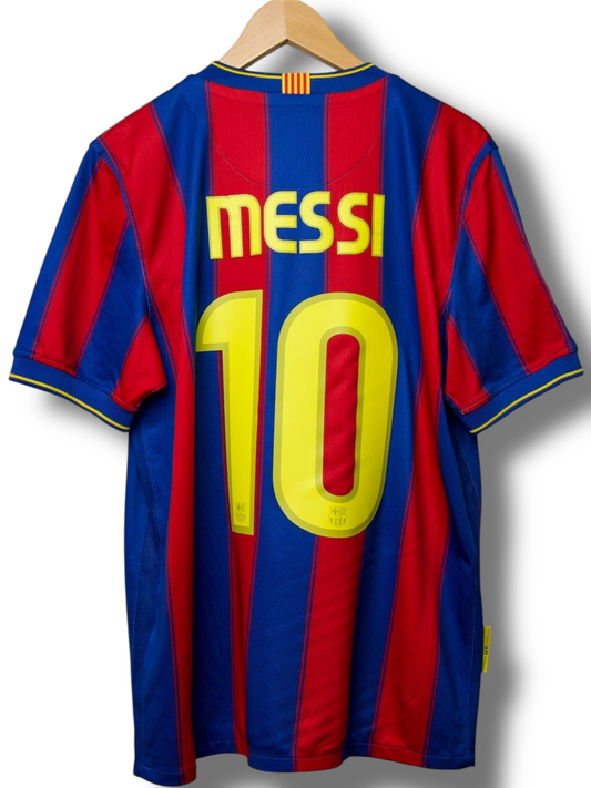 Barcelona 2009/2010 Thuis Shirt Messi #10 (M)