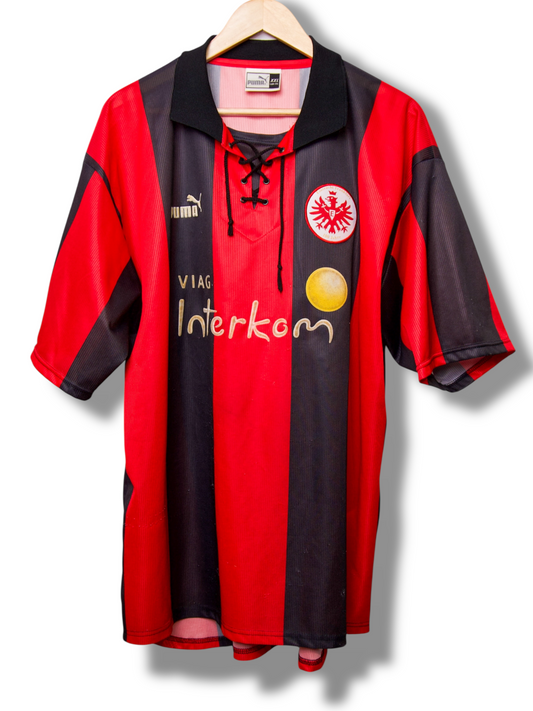 Eintracht Frankfurt 1999/2000 Thuis Shirt Weber #8 (XXL)
